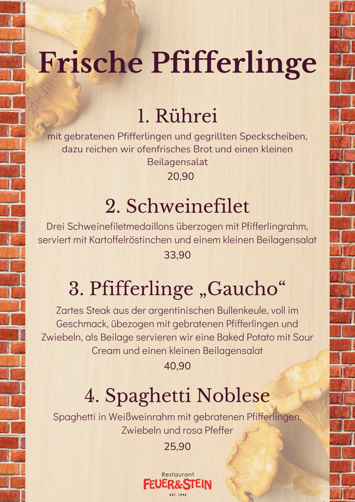 Pfifferlinge